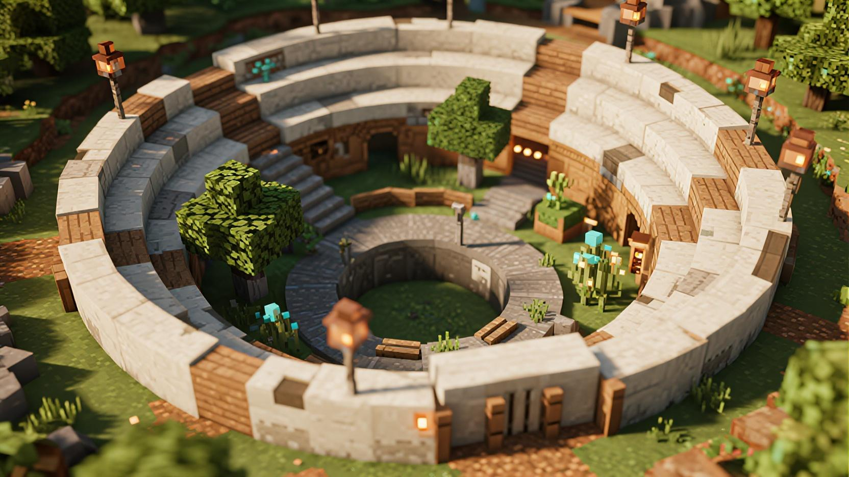 How to Build Circles in Minecraft